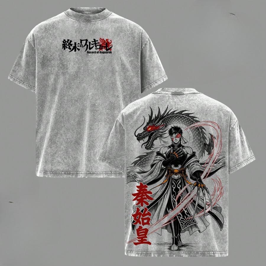 Anime Record Of Ragnarok Qin Shi Huang Cool Graphic T Shirt Men Women Washed Cotton Tshirts Casual Clothing Harajuku T-shirt XXL сірий колір
Anime Record Of Ragnarok Qin Shi Huang Cool Graphic T Shirt Men Women Washed Cotton Tshirts Casual Clothing Harajuku T-shirt XXL сірий колір