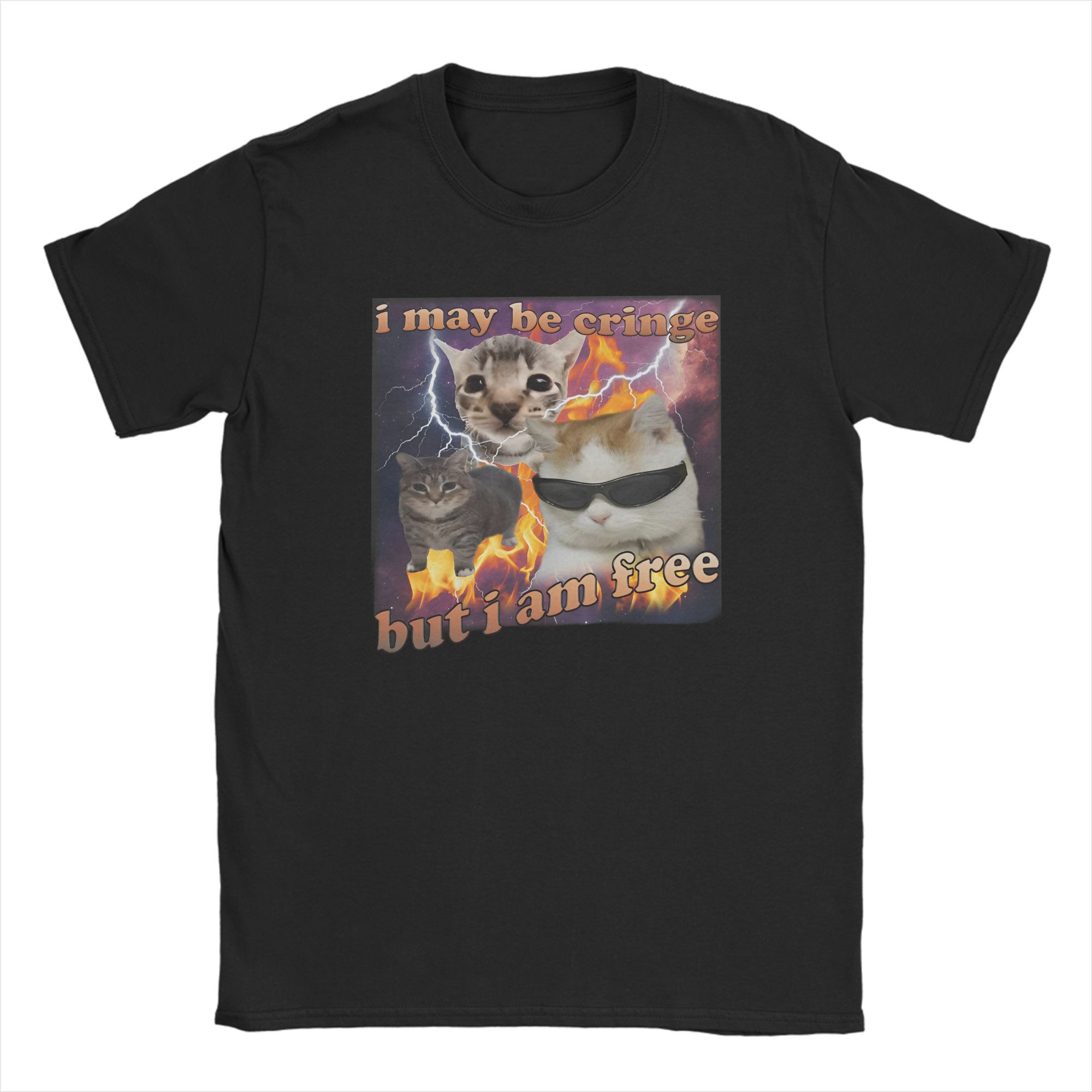 I May Be Cringe But I Am Free Funny Cat Meme T Shirt Summer Y2K Fun T Shirts Cotton Trend Tshirt for Men Short Sleeve Clothes XXXXXL бордовий
I May Be Cringe But I Am Free Funny Cat Meme T Shirt Summer Y2K Fun T Shirts Cotton Trend Tshirt for Men Short Sleeve Clothes XXXXXL бордовий