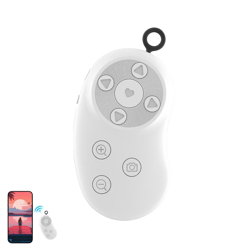 New Practical Bluetooth Wireless Zoom Air Mouse Selfie TikTok Youtube Short Video Browsing Novel Page Turning Remote Controller белый
New Practical Bluetooth Wireless Zoom Air Mouse Selfie TikTok Youtube Short Video Browsing Novel Page Turning Remote Controller белый