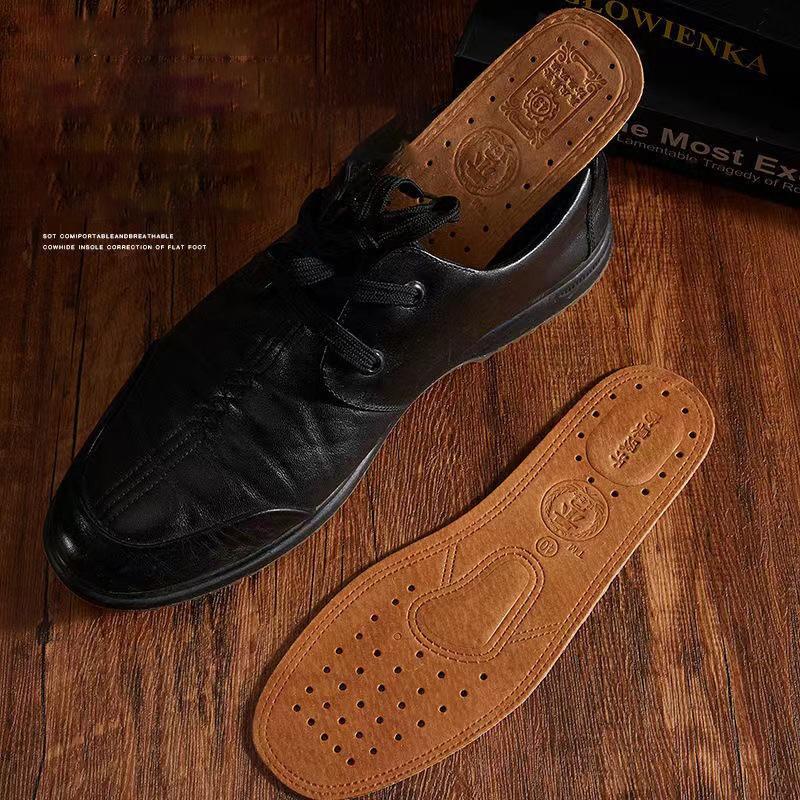 Genuine Leather Thickened Insoles Men Women Comfortable deodorant Sweat-Absorbing Breathable Cowhide Insoles Shoes Pads 36-45 38
Genuine Leather Thickened Insoles Men Women Comfortable deodorant Sweat-Absorbing Breathable Cowhide Insoles Shoes Pads 36-45 38