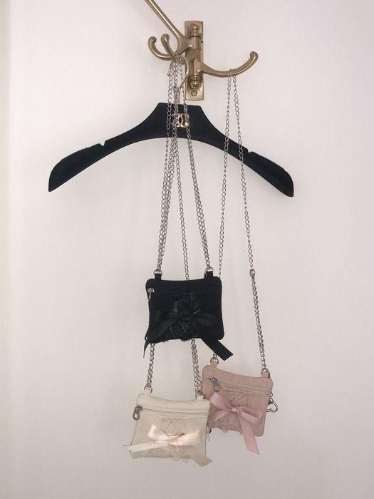 ovuni Mini ribbon bow card bag_3 colors black
ovuni Mini ribbon bow card bag_3 colors black