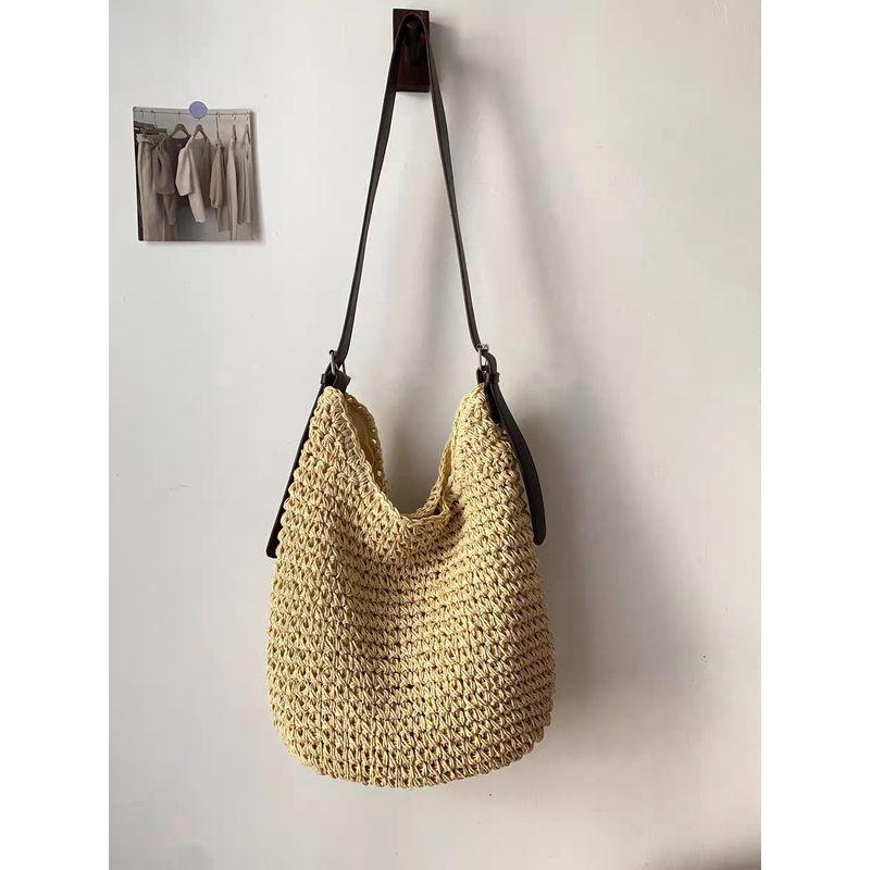 Adjustable Shoulder Strap Hand-Woven Straw Bag 2025 Summer Shoulder Woven Bag Vacation Beach Bag All-Match Women s Bag Beige White
Adjustable Shoulder Strap Hand-Woven Straw Bag 2025 Summer Shoulder Woven Bag Vacation Beach Bag All-Match Women s Bag Beige White