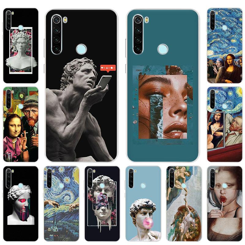 Чехол для телефона Xiaomi Redmi 9 8 8A 7 9A 9C 7a 9T Note10 Note 9 8T 7 Pro 9s Мона Лиза Ван Гог Забавный художественный силиконовый мягкий чехол
Чехол для телефона Xiaomi Redmi 9 8 8A 7 9A 9C 7a 9T Note10 Note 9 8T 7 Pro 9s Мона Лиза Ван Гог Забавный художественный силиконовый мягкий чехол