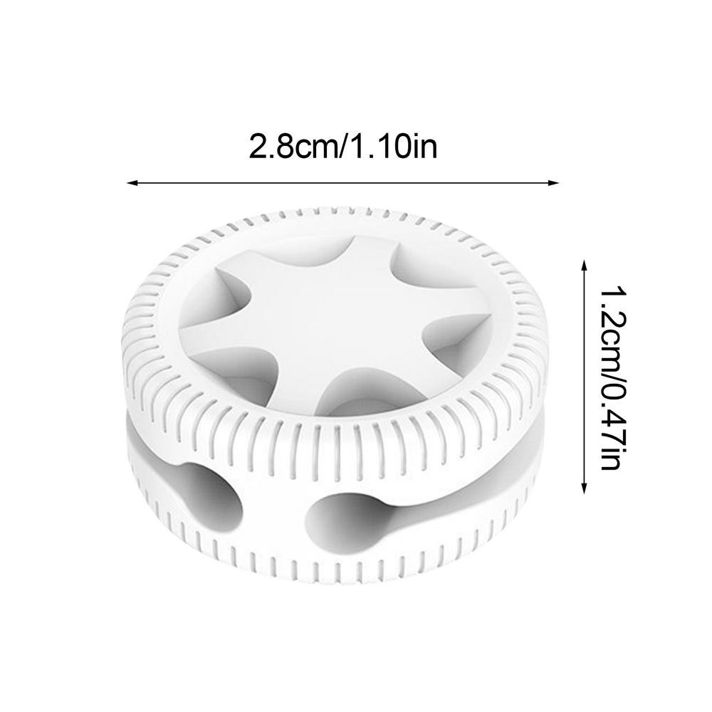 Cable Holders 6 Pieces Adhesive Silicone Wire Management Desk Clips For Computer Phone Tablet Nightstand Study Room Dorm білий
Cable Holders 6 Pieces Adhesive Silicone Wire Management Desk Clips For Computer Phone Tablet Nightstand Study Room Dorm білий