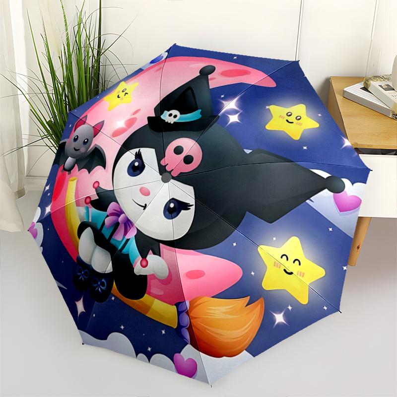 1pc Moon Kuromi Pattern Umbrella, Fashionable, Personalized, High-Value Folding Umbrella, a Must-Have for Summer, 8-Rib Durable Iron Frame, Tri-Fold C
1pc Moon Kuromi Pattern Umbrella, Fashionable, Personalized, High-Value Folding Umbrella, a Must-Have for Summer, 8-Rib Durable Iron Frame, Tri-Fold C