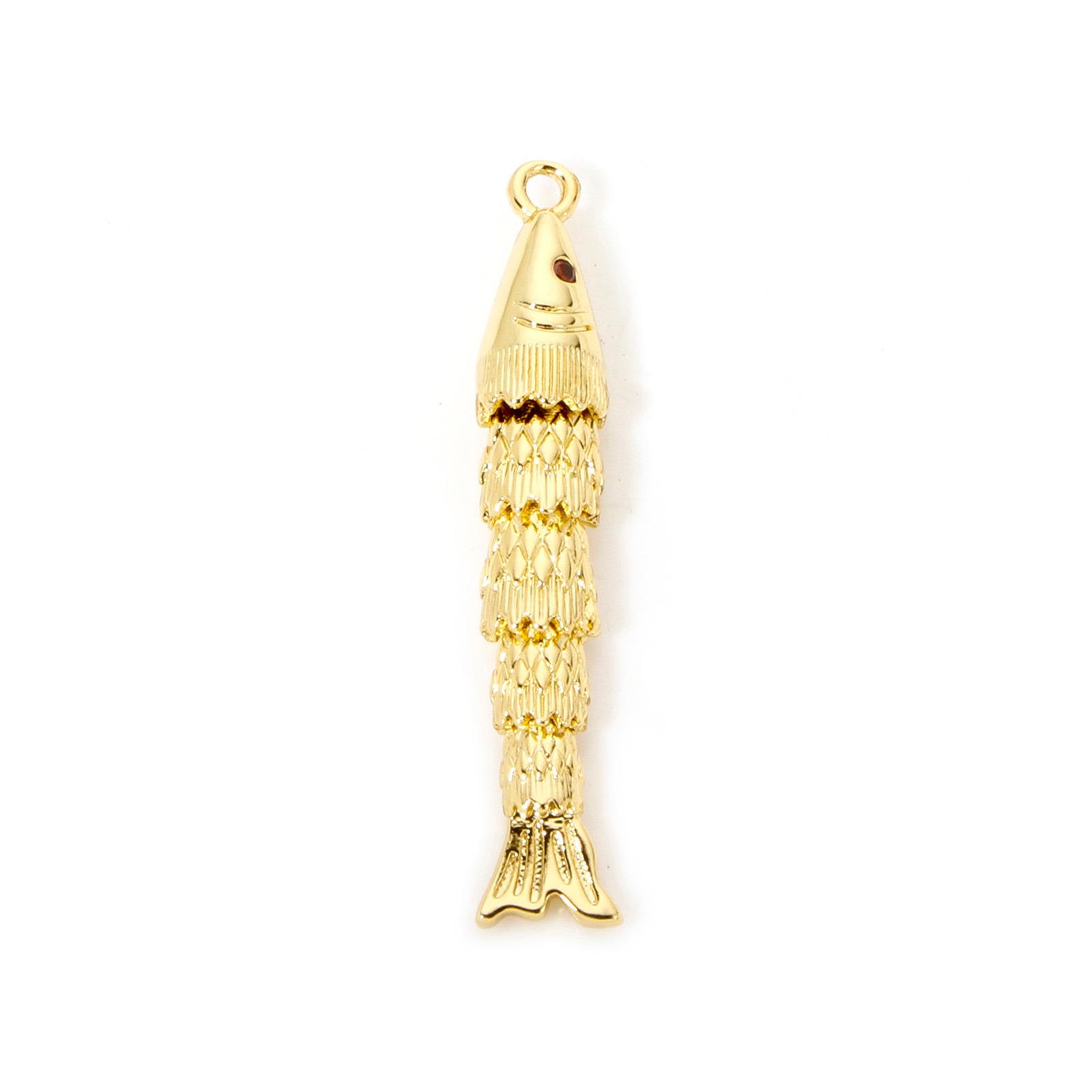1 Piece Brass Ocean Jewelry Pendants Fish Animal Movable 3D Charms 18K Gold Color Wine Red Cubic Zirconia Eye For Necklace DIY
1 Piece Brass Ocean Jewelry Pendants Fish Animal Movable 3D Charms 18K Gold Color Wine Red Cubic Zirconia Eye For Necklace DIY