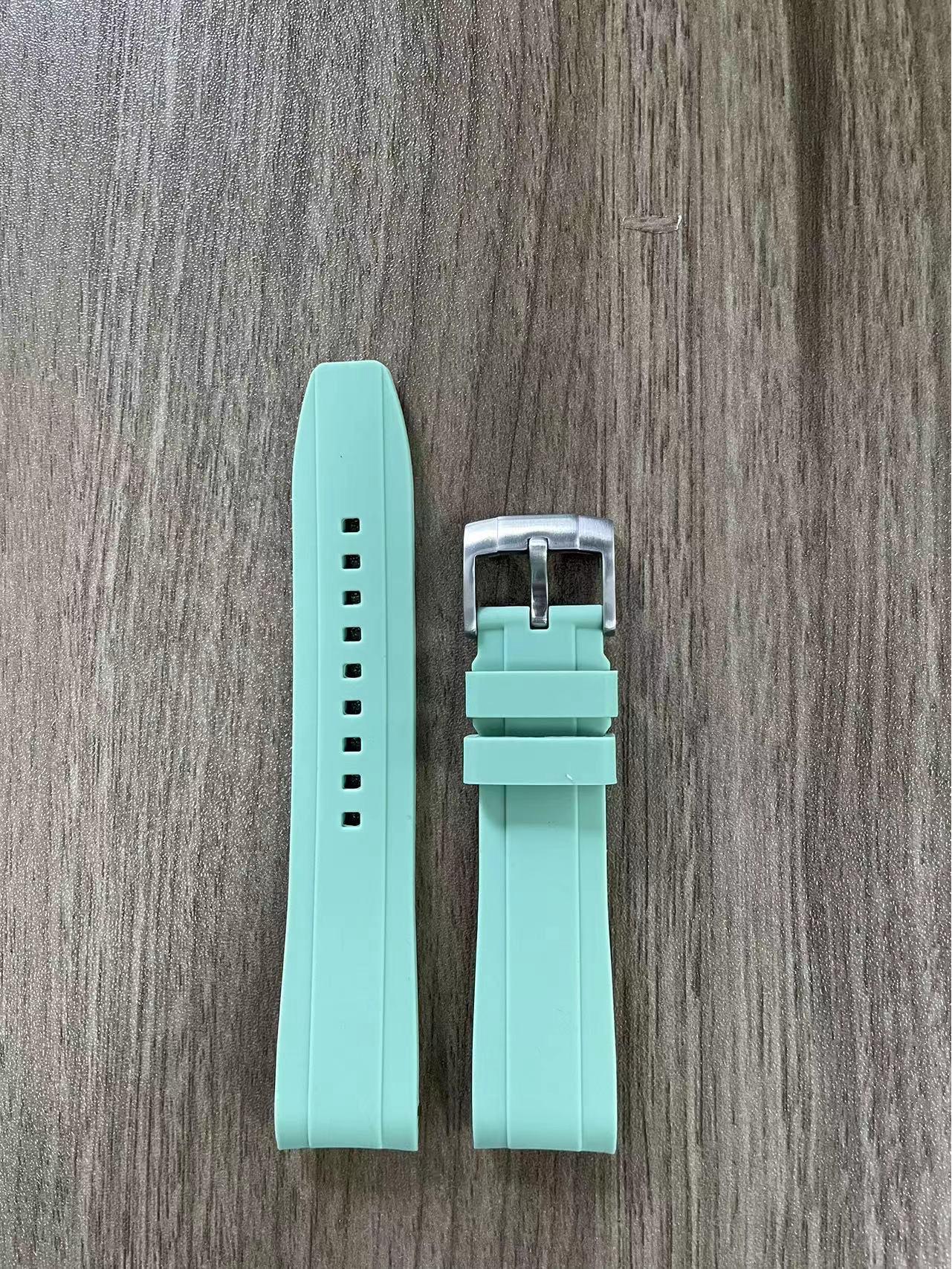 Вигнутий силіконовий ремінець для Omega x Swatch Moonwatch, 20/22 мм 22mm світло-зелений колір
Вигнутий силіконовий ремінець для Omega x Swatch Moonwatch, 20/22 мм 22mm світло-зелений колір