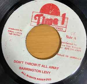 7-дюймовая пластинка BARRINGTON LEVY - Don t Throw It All Away NONE Время 1 Пластинки Ямайка Регги, Ска и Даб Б/у
7-дюймовая пластинка BARRINGTON LEVY - Don t Throw It All Away NONE Время 1 Пластинки Ямайка Регги, Ска и Даб Б/у