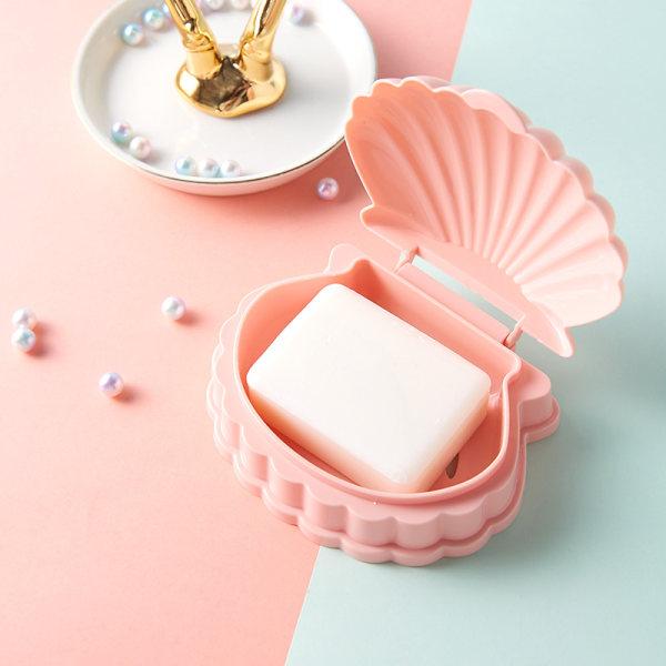 Креативна портативна мильниця у формі раковини, тримач для мила для ванної кімнати, дорожній футляр для мила, захисний футляр Аксесуари для ванної кімнати світло-рожевий колір
Креативна портативна мильниця у формі раковини, тримач для мила для ванної кімнати, дорожній футляр для мила, захисний футляр Аксесуари для ванної кімнати світло-рожевий колір