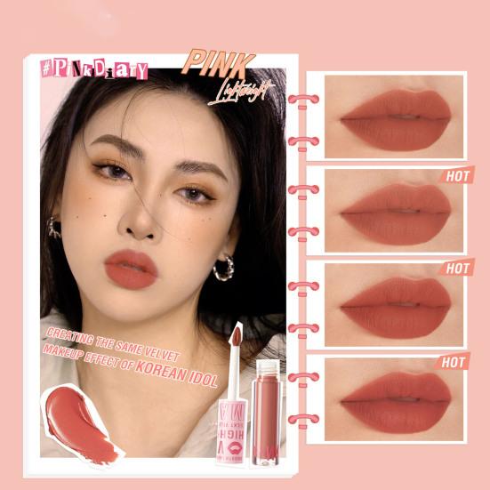 2.3g Liquid Lipstick Waterproof Long Lasting Cosmetics Women Girl Weightless Thin Texture Matte Liquid Lipstick for Beauty
2.3g Liquid Lipstick Waterproof Long Lasting Cosmetics Women Girl Weightless Thin Texture Matte Liquid Lipstick for Beauty
