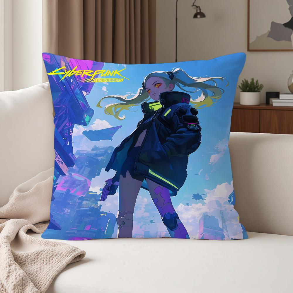 Game Samurai Ccyberpunk Rebecca Pillow Case Suitable For Bedrooms Living Rooms Cars Home Decoration 30cmx30cm
Game Samurai Ccyberpunk Rebecca Pillow Case Suitable For Bedrooms Living Rooms Cars Home Decoration 30cmx30cm