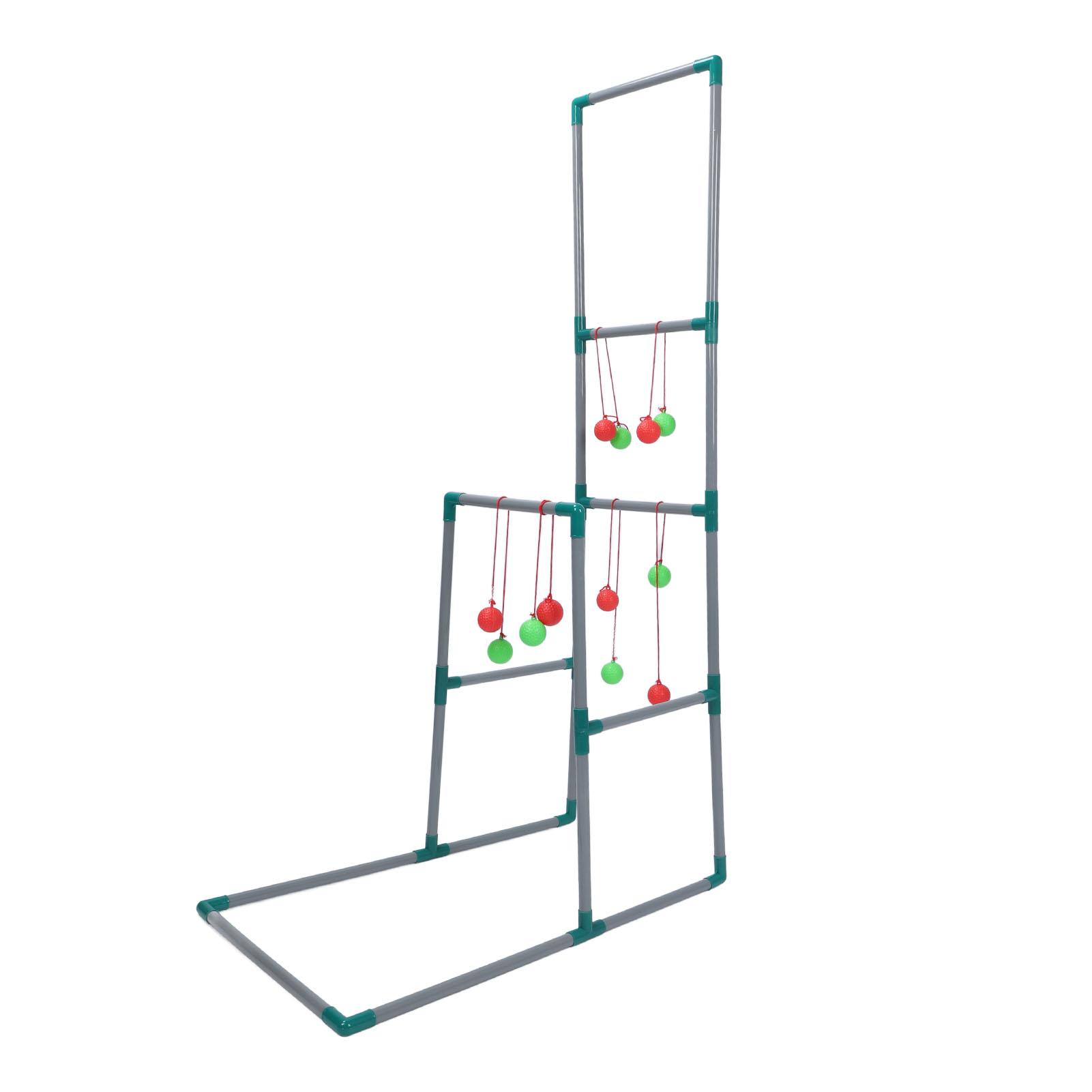 Ladder Ball Game with 12 Throwing Balls Double Layer Complete Ladder Toss Game for All Skill Level Indoor Outdoor
Ladder Ball Game with 12 Throwing Balls Double Layer Complete Ladder Toss Game for All Skill Level Indoor Outdoor