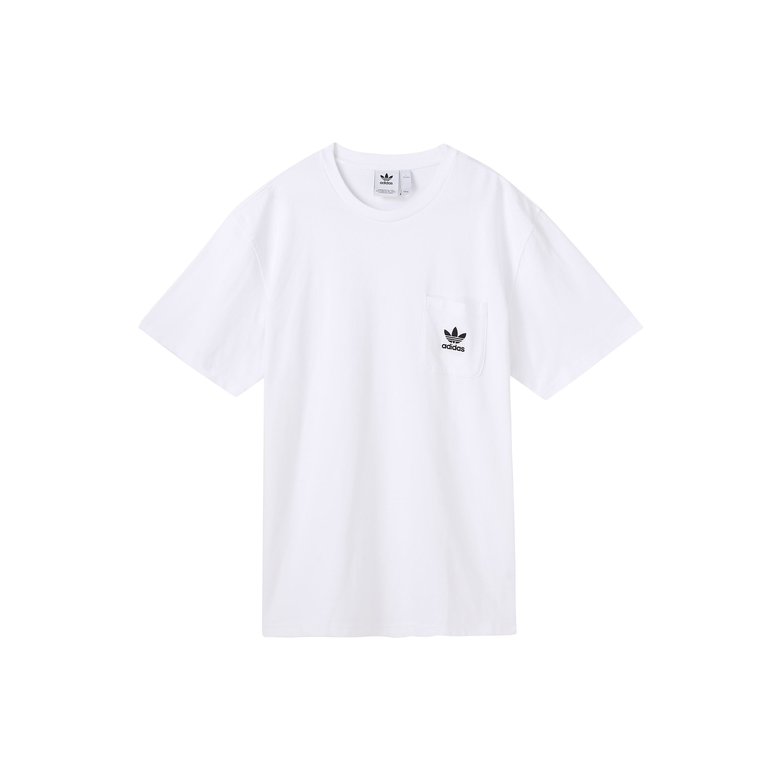 Adidas Originals Trefoil Solid Pocket Logo Футболка с коротким рукавом Мужские топы Белые DX4208 L
Adidas Originals Trefoil Solid Pocket Logo Футболка с коротким рукавом Мужские топы Белые DX4208 L