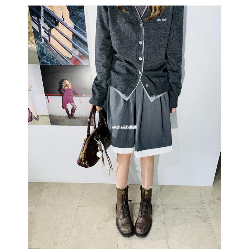 ~ Heavy combat boots straps mid-height knight boots women s Martin boots 40
~ Heavy combat boots straps mid-height knight boots women s Martin boots 40