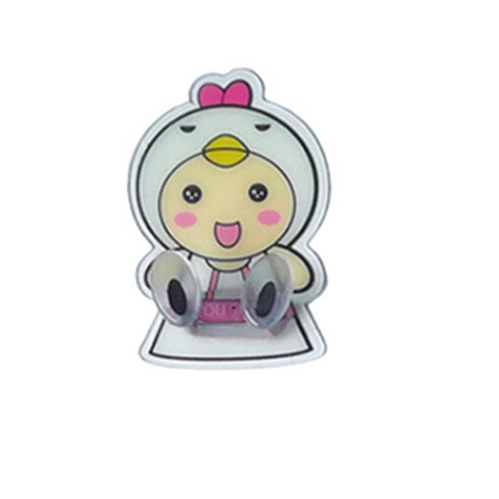 Настенные вешалки с животным узором, ПЭТ-АБС-материал, устойчивые несущие самоклеящиеся крючки для офиса