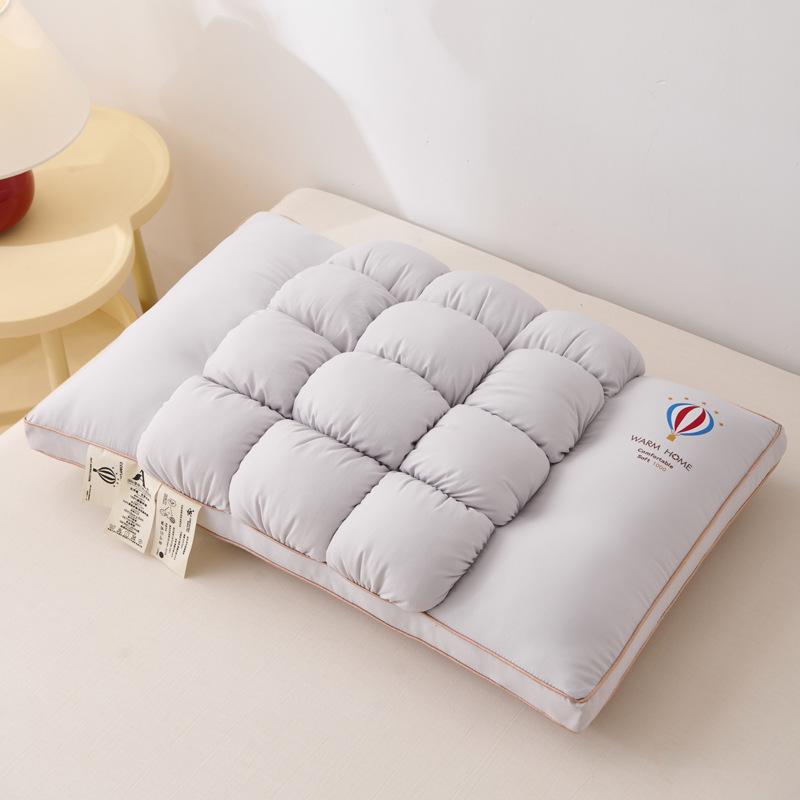 Hot Air Ball Pillow Core Bread Pillow That Fits The Curve of The Human Body Fluffy Soft Polo Pillows Moisture-wicking Breathable 48x74cm 1pc сірий
Hot Air Ball Pillow Core Bread Pillow That Fits The Curve of The Human Body Fluffy Soft Polo Pillows Moisture-wicking Breathable 48x74cm 1pc сірий