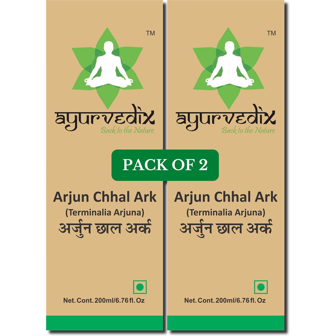 Ayurvedix Arjun Chaal Ark Terminalia Arjuna Extract, Heart Health Support | 200ml 0.4lbs Each 2Pcs
Ayurvedix Arjun Chaal Ark Terminalia Arjuna Extract, Heart Health Support | 200ml 0.4lbs Each 2Pcs