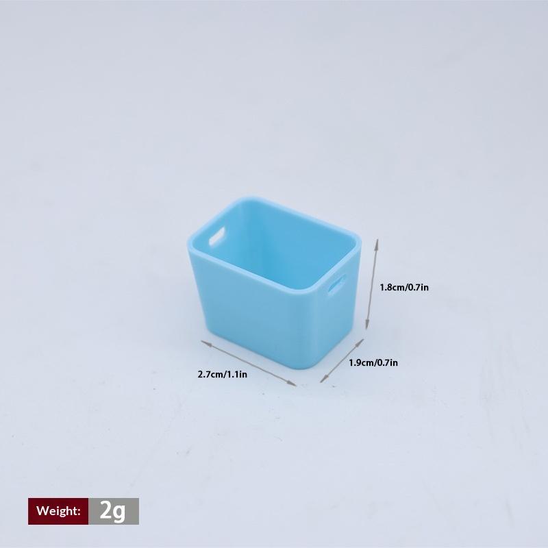 1Pcs Miniature Shelf Storage Box Dollhouse Scene Decoration Figurine Model Photography Prop Blue Storage Bins A2
1Pcs Miniature Shelf Storage Box Dollhouse Scene Decoration Figurine Model Photography Prop Blue Storage Bins A2