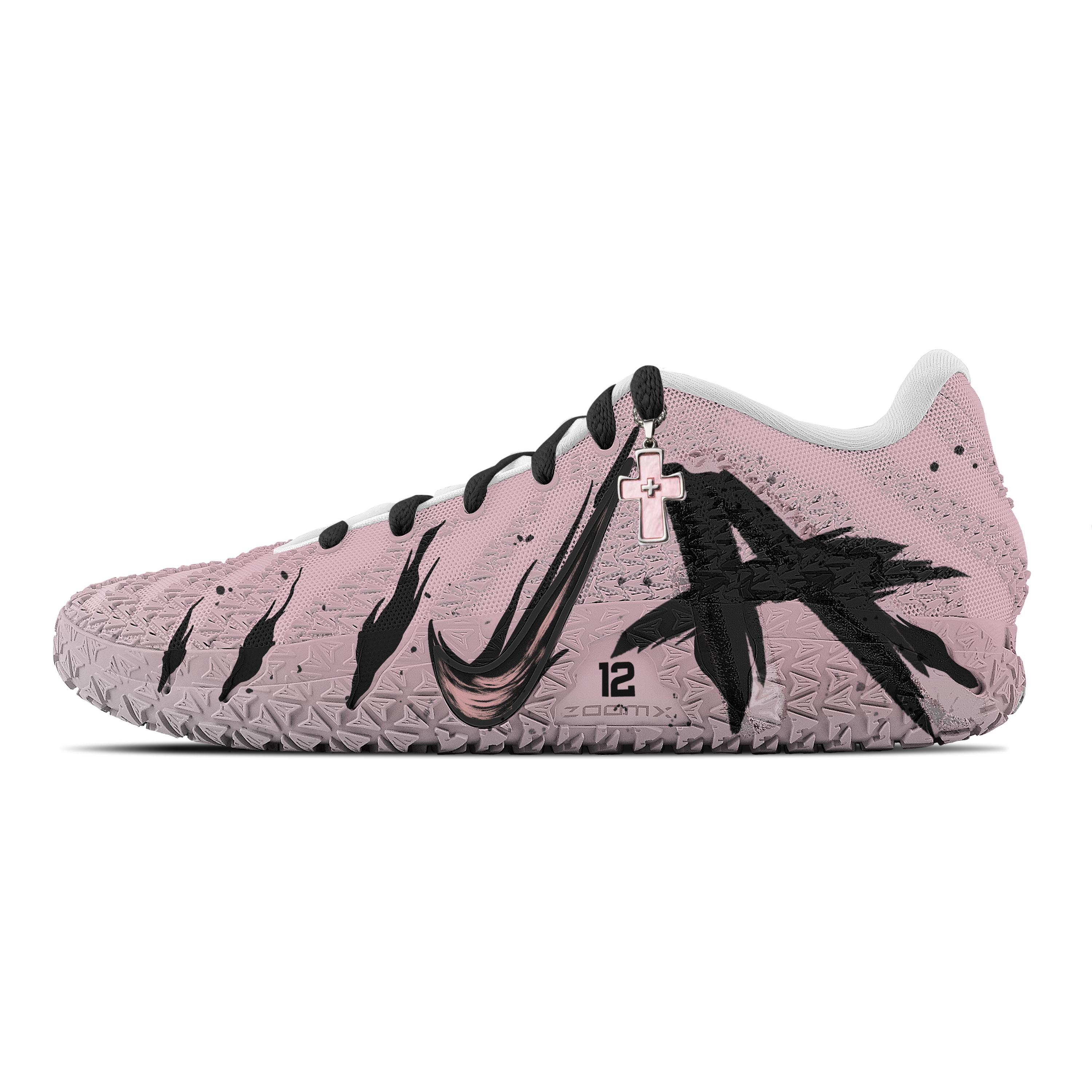 Nike Ja Morant 3 Phantom Of The Wind Abrasion Resistant Low top Basketball Shoes Unisex Black Pink HF2794-100(Team773-) 46
Nike Ja Morant 3 Phantom Of The Wind Abrasion Resistant Low top Basketball Shoes Unisex Black Pink HF2794-100(Team773-) 46