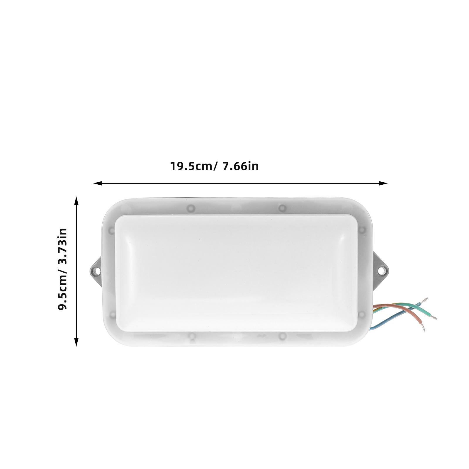 White 20W LED Hood Light Bulb Side-Entry Wiring Commercial Kitchen Lighting for Range Hoods Restaurant Ceiling Vapor Proof High
White 20W LED Hood Light Bulb Side-Entry Wiring Commercial Kitchen Lighting for Range Hoods Restaurant Ceiling Vapor Proof High