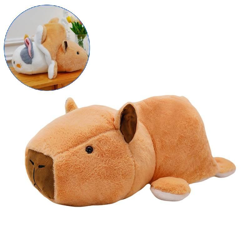 Adorable Brown Capybara Plush Toy Transforming Cat Doll Soft Stuffed Animal Gift 35cm/13.78in
Adorable Brown Capybara Plush Toy Transforming Cat Doll Soft Stuffed Animal Gift 35cm/13.78in