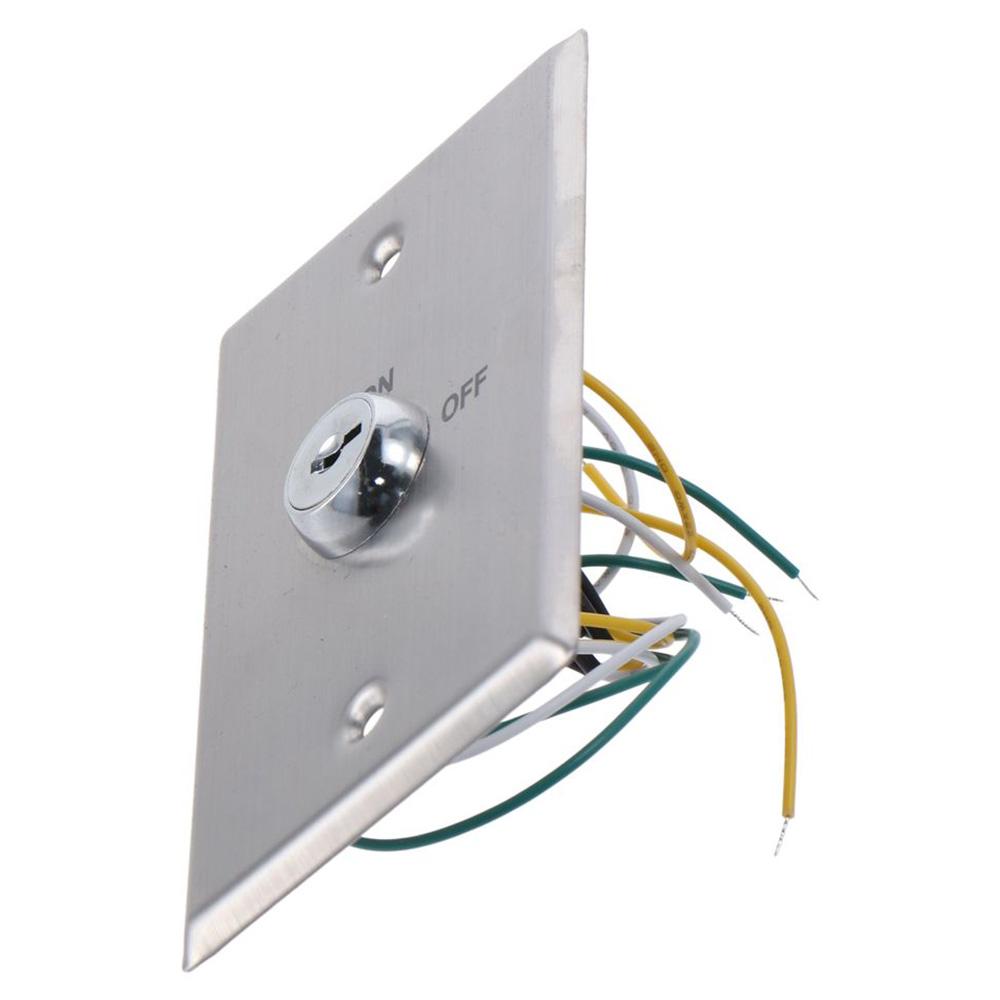 304 Stainless Steel Door Exit Switch DPST Key Switch Lock Access Control Switch On/Off Exit Switch
304 Stainless Steel Door Exit Switch DPST Key Switch Lock Access Control Switch On/Off Exit Switch