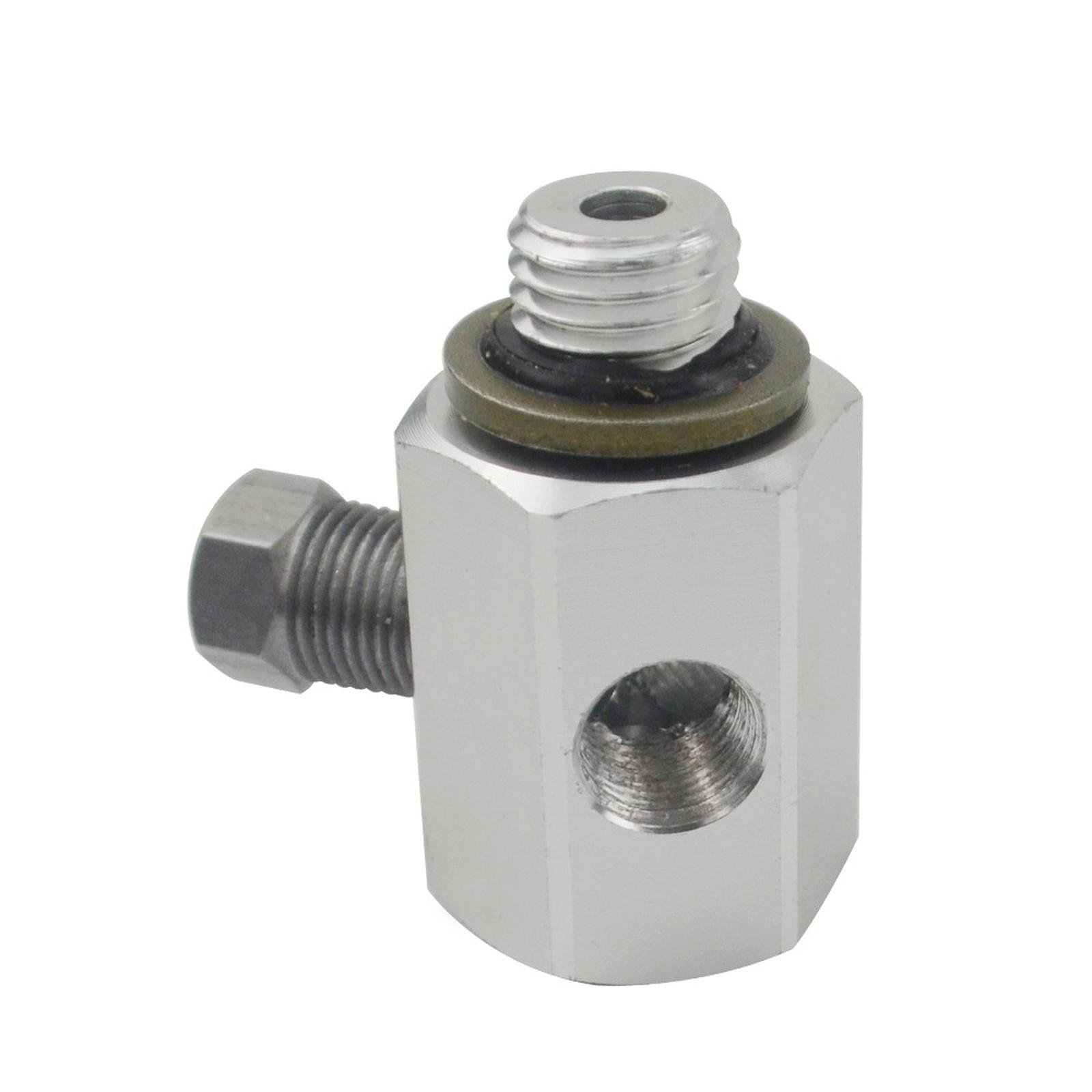 M12x1.5 Adapter Mechanical Oil Pressure Gauge Aluminum Alloy Oil Pressure Tee Adapter for Auto Oil Pressure One Size
M12x1.5 Adapter Mechanical Oil Pressure Gauge Aluminum Alloy Oil Pressure Tee Adapter for Auto Oil Pressure One Size