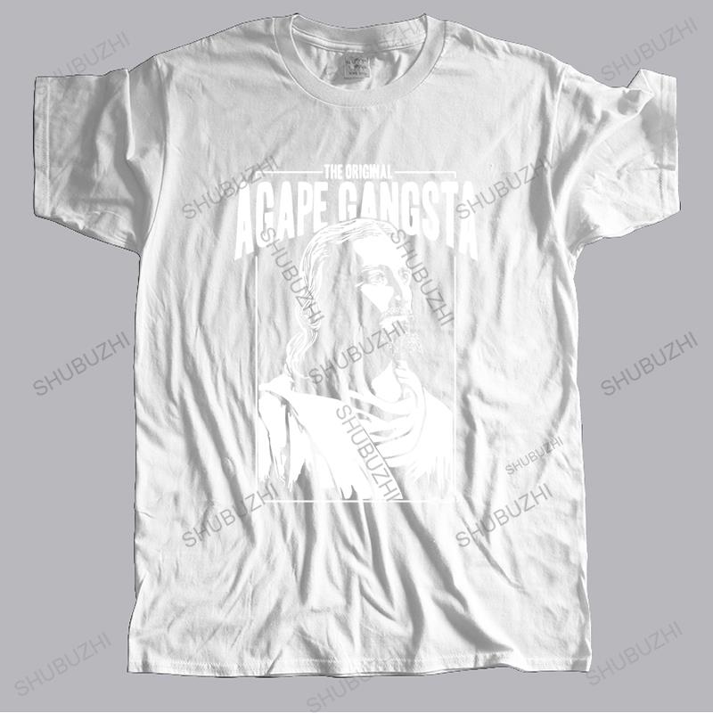 Men Cotton T Shirt Summer Brand Tshirt Original Bible AGAPE Gangsta unisex oneck high quality tee shirts cool short sleeve S
Men Cotton T Shirt Summer Brand Tshirt Original Bible AGAPE Gangsta unisex oneck high quality tee shirts cool short sleeve S