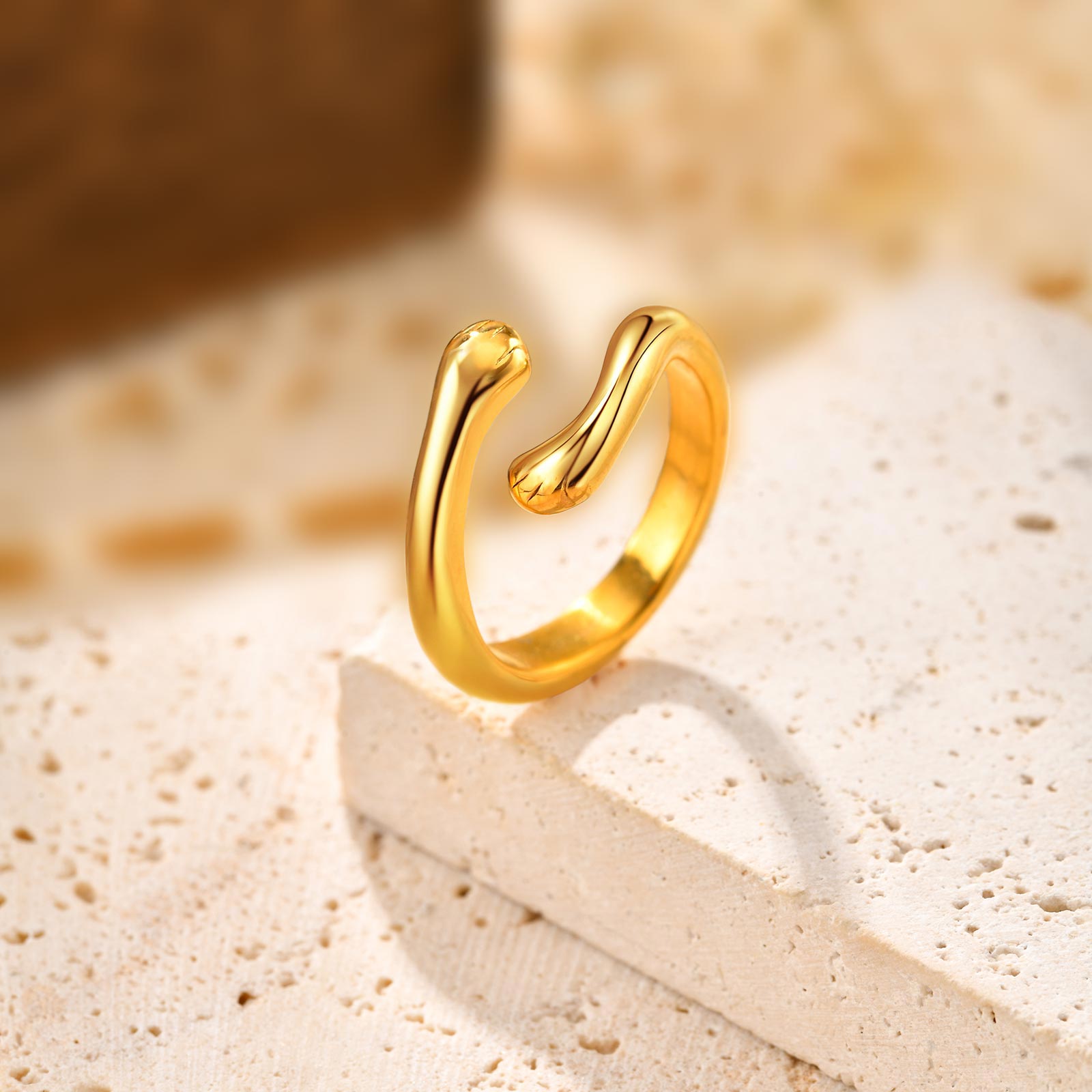 18K Gold Plated Hug Toe Rings for Women Girls,Adjustable Classic Stainless Steel Ring,Simple Jewelry Gift 9
18K Gold Plated Hug Toe Rings for Women Girls,Adjustable Classic Stainless Steel Ring,Simple Jewelry Gift 9