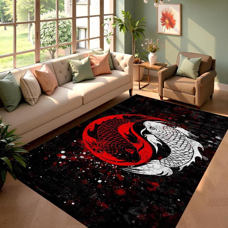 Blossom Koi Fish Area Rug Soft Non Slip Traditional Japanese Style Floor Mat For Living Room Bedroom Office Home Decoration 50x80cm
Blossom Koi Fish Area Rug Soft Non Slip Traditional Japanese Style Floor Mat For Living Room Bedroom Office Home Decoration 50x80cm