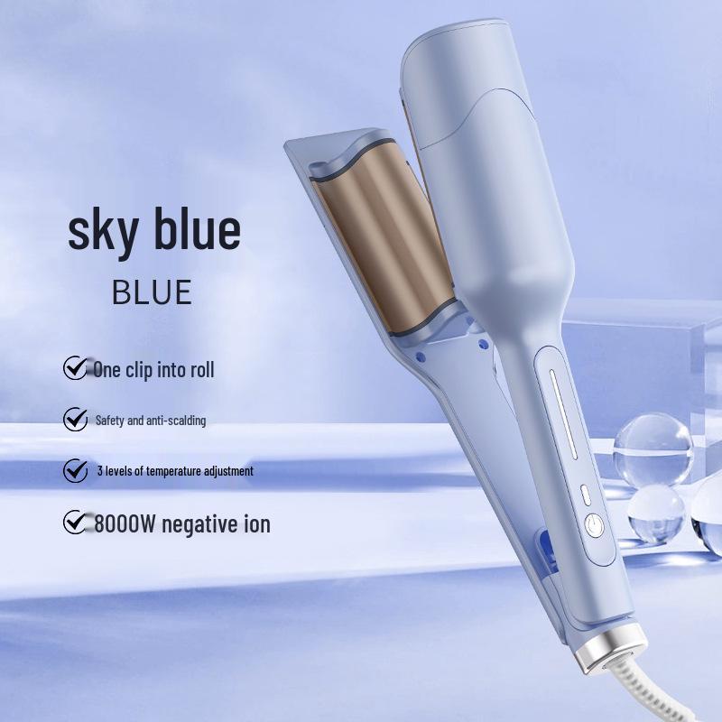 28 мм Deep U Egg Curling Iron - портативний корейський стайлер для завивки води Ripple
28 мм Deep U Egg Curling Iron - портативний корейський стайлер для завивки води Ripple