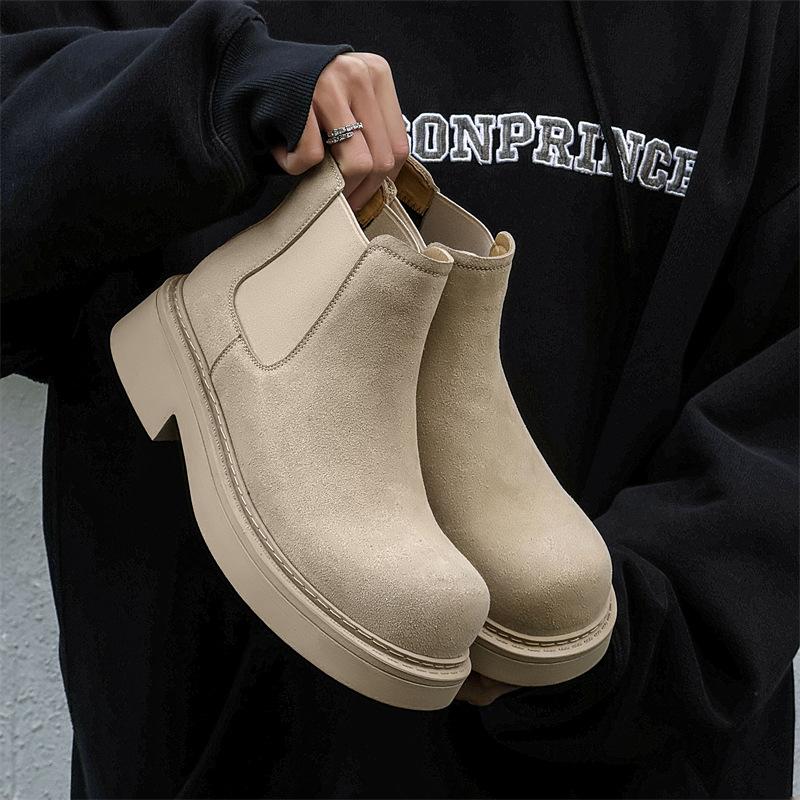Chelsea boots men s 2025 new British style retro big head Martin boots men s one-pedal 22185-J 46 бежевий
Chelsea boots men s 2025 new British style retro big head Martin boots men s one-pedal 22185-J 46 бежевий