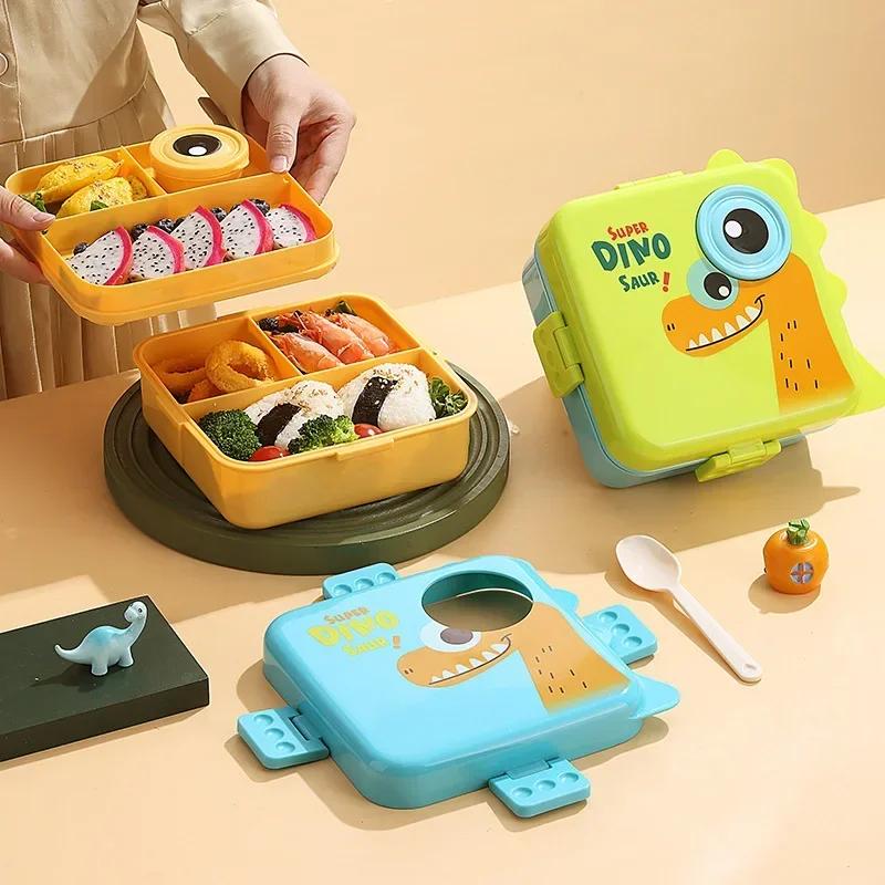 1PC Double Layer Portable Lunch Box For Kids With Sauce Box And Spoon Microwave Bento Boxes Dinnerware Set Food Storage Containe
1PC Double Layer Portable Lunch Box For Kids With Sauce Box And Spoon Microwave Bento Boxes Dinnerware Set Food Storage Containe