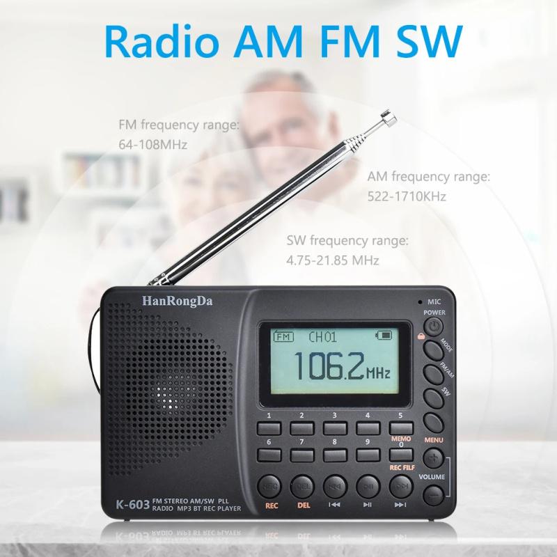 Pocket Radio With LCD Screen Digital Recorder Portable Radio TF AM 64-108MHz FM SW Card Radio With 1000mah Battery For Outdoor
Pocket Radio With LCD Screen Digital Recorder Portable Radio TF AM 64-108MHz FM SW Card Radio With 1000mah Battery For Outdoor
