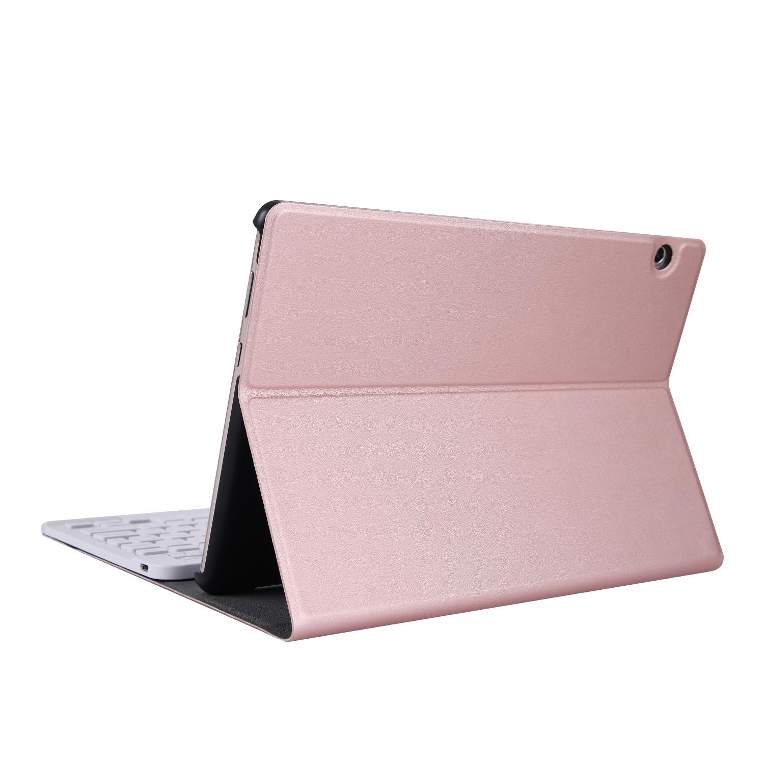 A0T5 Detachable Tablet Bluetooth-compatible Keyboard with Leather Case for Huawei Honor Pad 5 10.1/Mediapad T5 10.1 Gold
A0T5 Detachable Tablet Bluetooth-compatible Keyboard with Leather Case for Huawei Honor Pad 5 10.1/Mediapad T5 10.1 Gold