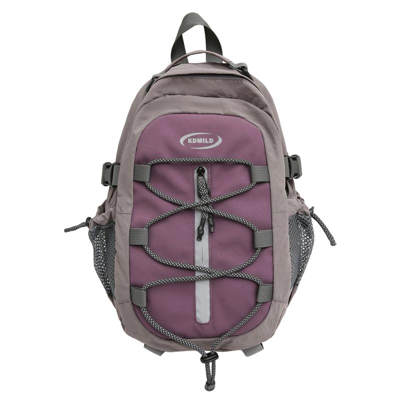 Contrast Color Stitching Backpack Unisex Lightweight Hiking Backpack Small фіолетовий/сірий
Contrast Color Stitching Backpack Unisex Lightweight Hiking Backpack Small фіолетовий/сірий