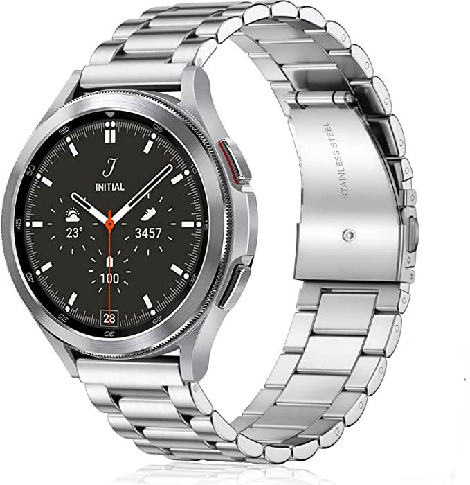 Metal Strap for Samsung Galaxy Watch 7/6/5/4 40mm 44mm Stainless Steel Band Galaxy Watch 6/4 Classic 47mm 43mm 46 42mm/5pro 45mm Galaxy Watch 6 44mm срібний
Metal Strap for Samsung Galaxy Watch 7/6/5/4 40mm 44mm Stainless Steel Band Galaxy Watch 6/4 Classic 47mm 43mm 46 42mm/5pro 45mm Galaxy Watch 6 44mm срібний