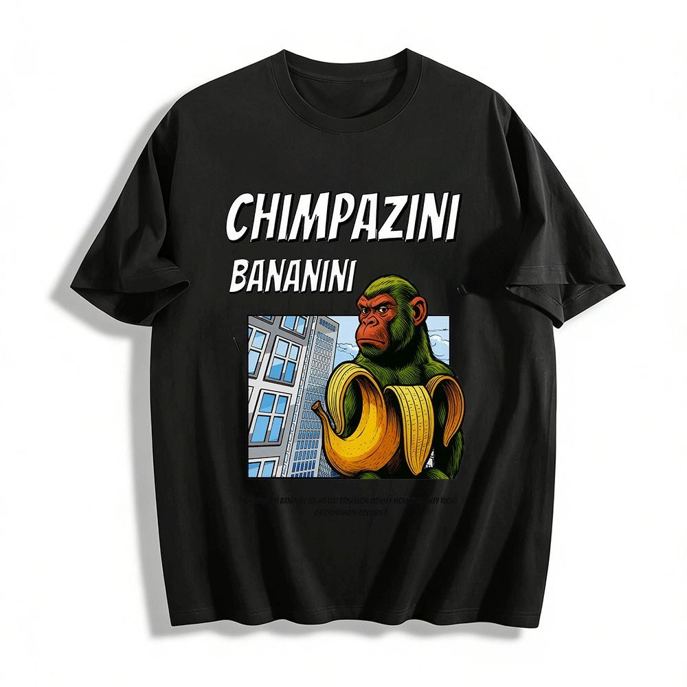 Chimpazini Bananini Funny Print Tee Urban Trendy Casual Top Pure cotton T-shirt XXS
Chimpazini Bananini Funny Print Tee Urban Trendy Casual Top Pure cotton T-shirt XXS