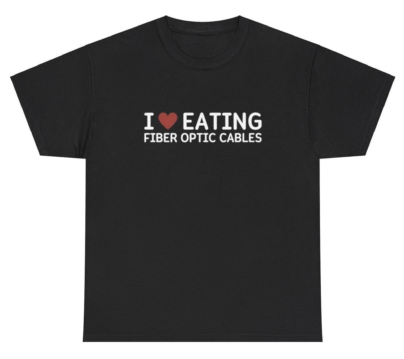 I Love Eating Fiber Optic Cables T Shirt Funny Oddly Specific Weirdcore Gift Tee 4XL
I Love Eating Fiber Optic Cables T Shirt Funny Oddly Specific Weirdcore Gift Tee 4XL