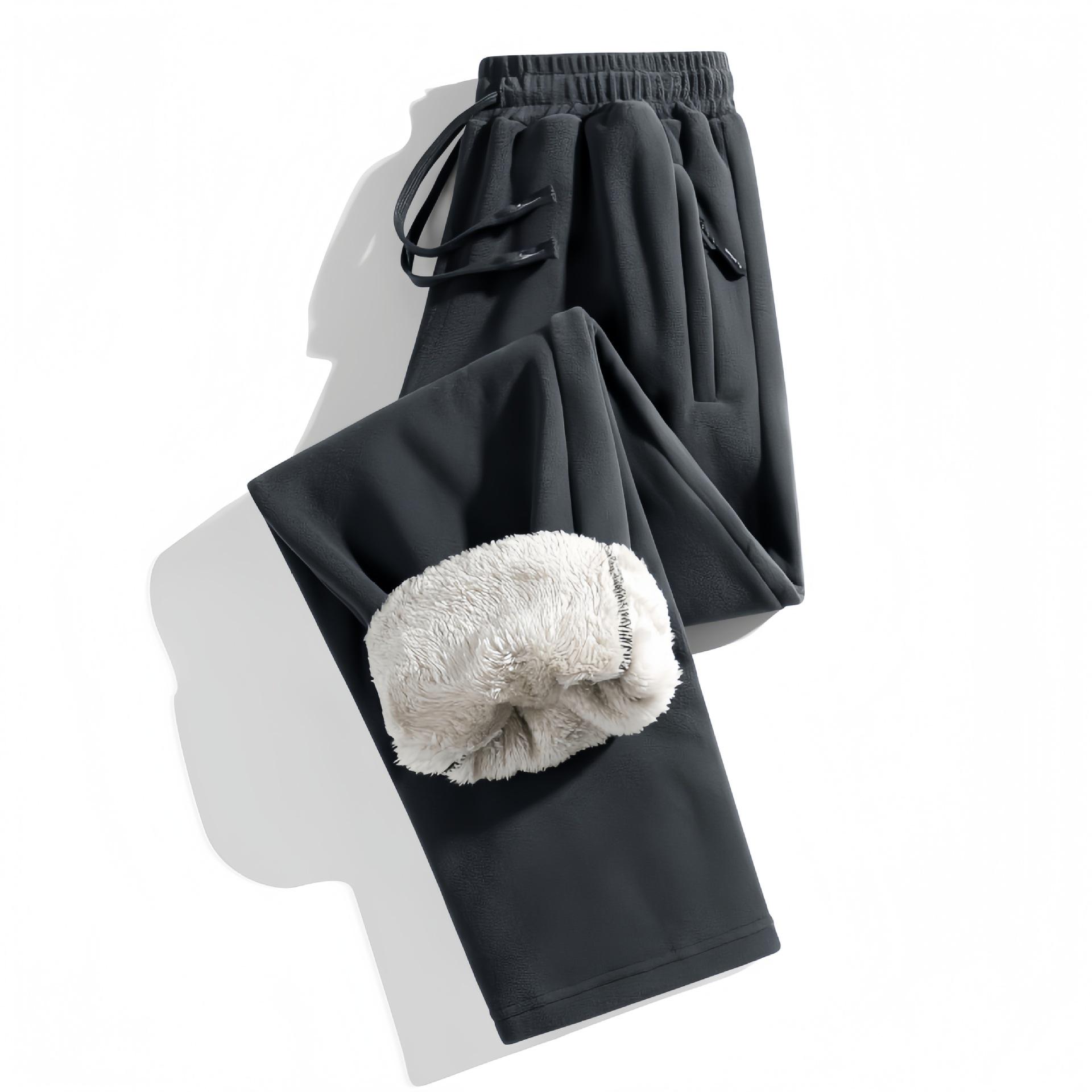Winter & Autumn Fleece Zipper Pants: Plus Size, Thickened Velvet, Loose Sport Style for Couples M темно-сірий
Winter & Autumn Fleece Zipper Pants: Plus Size, Thickened Velvet, Loose Sport Style for Couples M темно-сірий