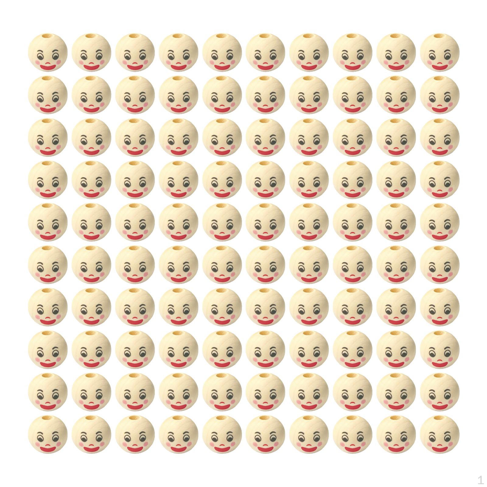 100 Round Wooden Spacer Beads with Holes for Making Jewelry, Bracelets, Necklaces And Pendants. Style C
100 Round Wooden Spacer Beads with Holes for Making Jewelry, Bracelets, Necklaces And Pendants. Style C