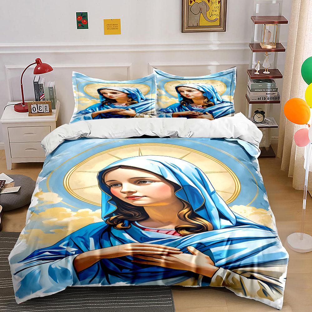 Religious figure with halo. Bedding sets Duvet cover sets Duvet covers Pillowcases(1 * Duvet Cover 2 * Pillowcases, without duvet insert) 135x200cm
Religious figure with halo. Bedding sets Duvet cover sets Duvet covers Pillowcases(1 * Duvet Cover 2 * Pillowcases, without duvet insert) 135x200cm