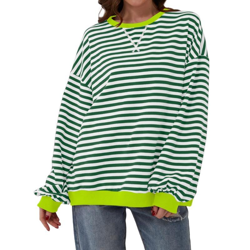 YYFS Жіночі модні повсякденні блузки та сорочки в смужку з довгим рукавом і круглим вирізом, весна-осінь XXL
YYFS Жіночі модні повсякденні блузки та сорочки в смужку з довгим рукавом і круглим вирізом, весна-осінь XXL