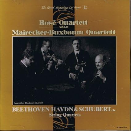 CD BEETHOVEN, HAYDN, BACH, SCHUBERT, R - String Quartet No.4, Etc.: Rose Qua SGR8502 SHINSEIDO Japan Classical Used
CD BEETHOVEN, HAYDN, BACH, SCHUBERT, R - String Quartet No.4, Etc.: Rose Qua SGR8502 SHINSEIDO Japan Classical Used