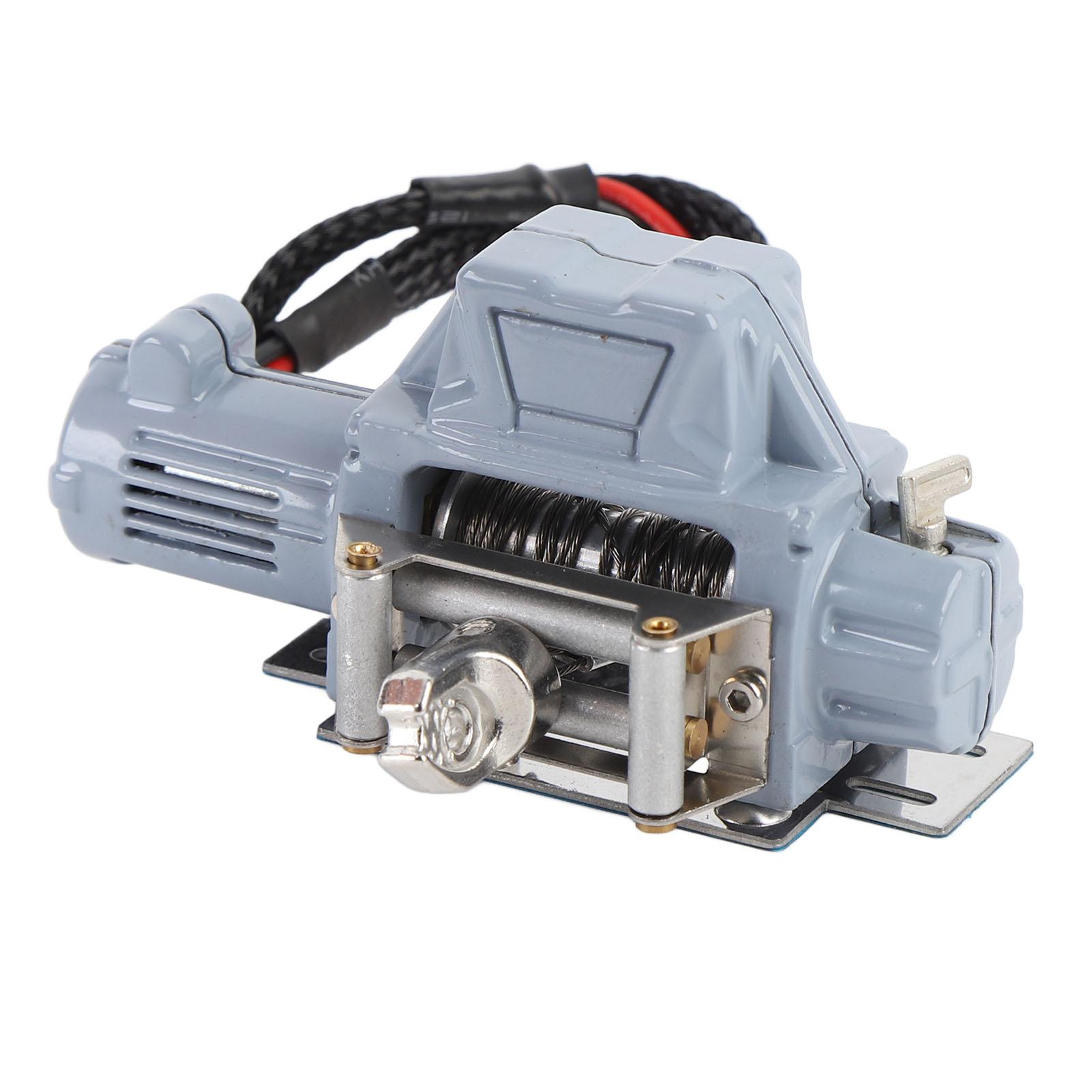 Лебідка для RC краулера 110 Металева RC імітаційна лебідка Заміна для SCX10 110 Масштабної RC машини-краулера Червона
Лебідка для RC краулера 110 Металева RC імітаційна лебідка Заміна для SCX10 110 Масштабної RC машини-краулера Червона