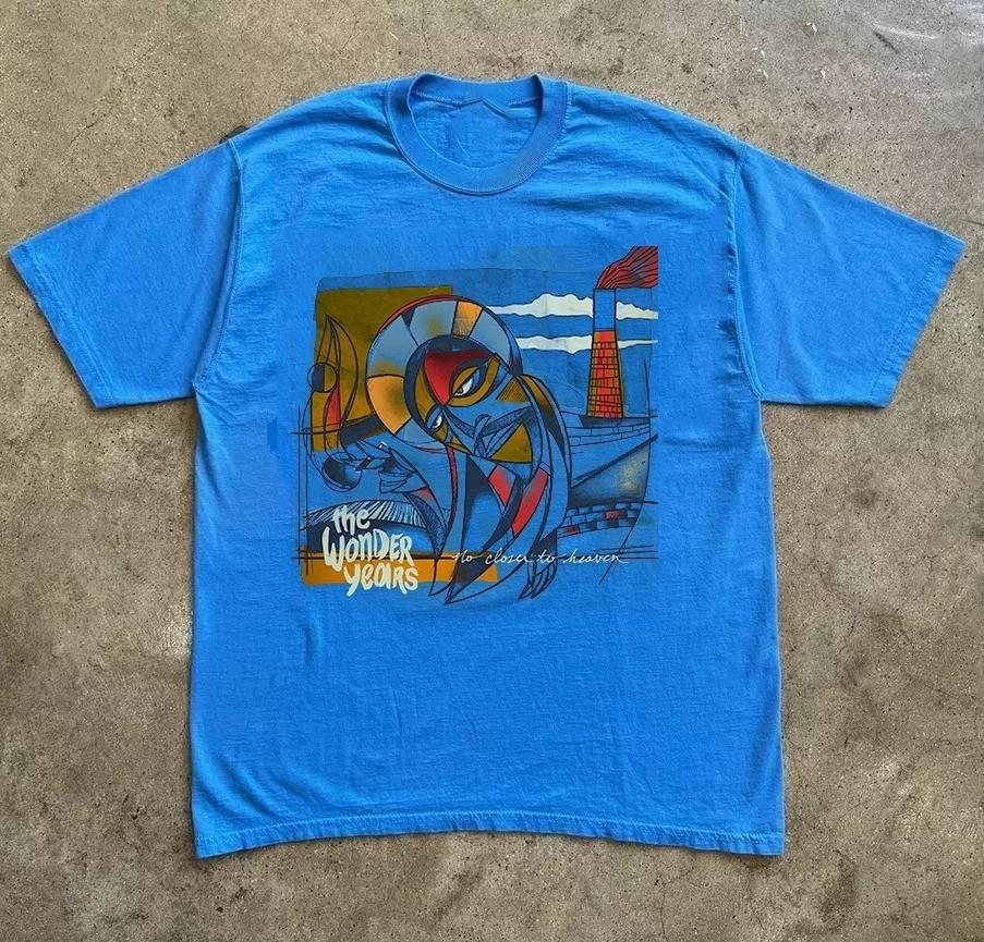 The Wonder Years Band No Closer To Heaven Album T SHIRT Full Size S-5XL ES237 Unisex T-Shirt XXXL
The Wonder Years Band No Closer To Heaven Album T SHIRT Full Size S-5XL ES237 Unisex T-Shirt XXXL