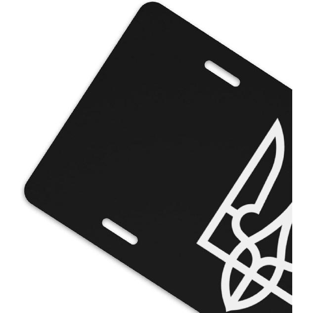 National Symbols of Ukraine License Plate Aluminum Car Metal License Plate for Car Four Holes Car Tag 6 X 12 Inch 12x6 inch
National Symbols of Ukraine License Plate Aluminum Car Metal License Plate for Car Four Holes Car Tag 6 X 12 Inch 12x6 inch