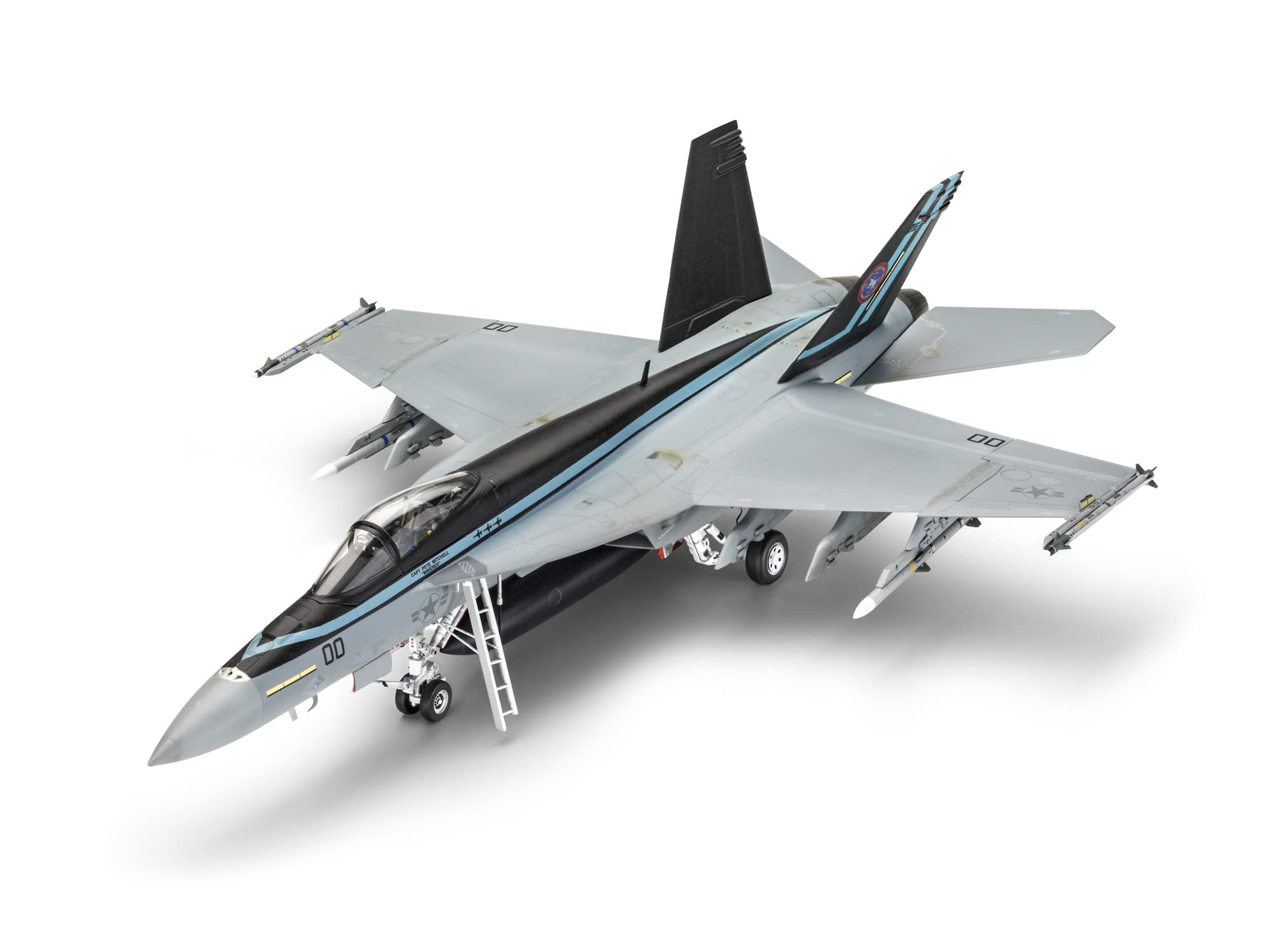 Revell Top Gun Maverick Истребитель Super Hornet 161 Уровень мастерства Пластиковая модель самолета Сборка Средний размер 85-5871 Набор F/A-18E, Масштаб 1:48, Детали, 5, серый
Revell Top Gun Maverick Истребитель Super Hornet 161 Уровень мастерства Пластиковая модель самолета Сборка Средний размер 85-5871 Набор F/A-18E, Масштаб 1:48, Детали, 5, серый