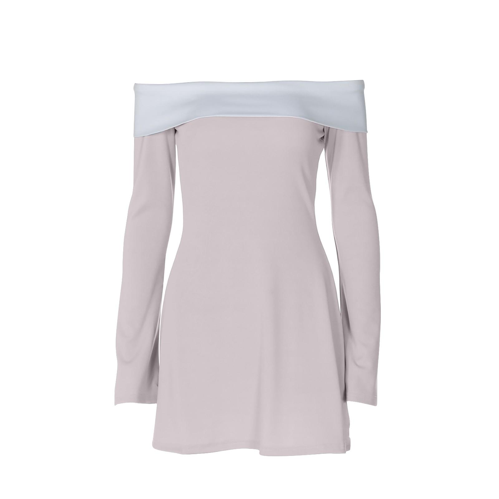 Женское модное классическое контрастное многослойное платье с запахом на груди с длинным рукавом и приталенным фасоном S
Женское модное классическое контрастное многослойное платье с запахом на груди с длинным рукавом и приталенным фасоном S