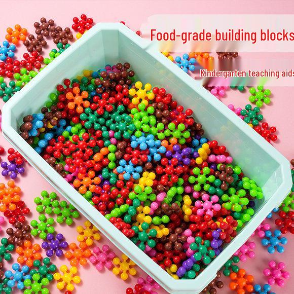 Kindergarten Snowflake Blocks - Interlocking Plum Blossom Jigsaw Puzzle for Early Childhood Education
Kindergarten Snowflake Blocks - Interlocking Plum Blossom Jigsaw Puzzle for Early Childhood Education